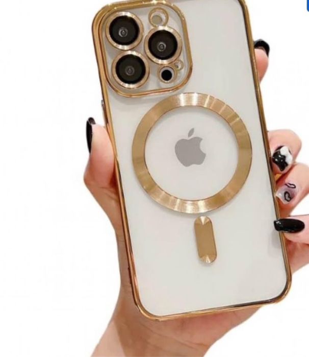 Кейс Luxury Magsafe iPhone 16/15/14/13Pro/Max