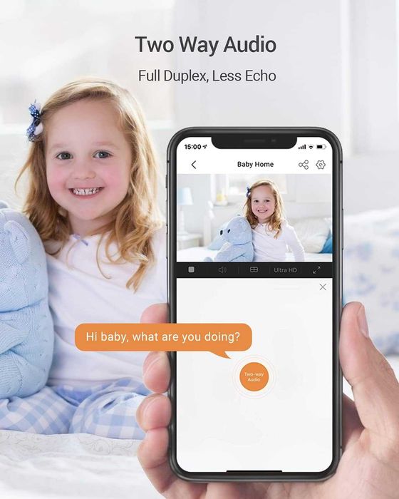 EZVIZ C6N 1080P Вътрешна WiFi камера за видеонаблюдение
