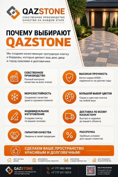 Бордюры, поребрики, водосток, плитки