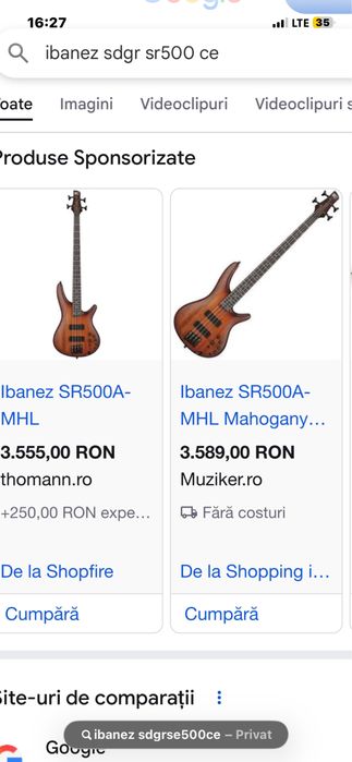 Chitara bass ibanez + husa