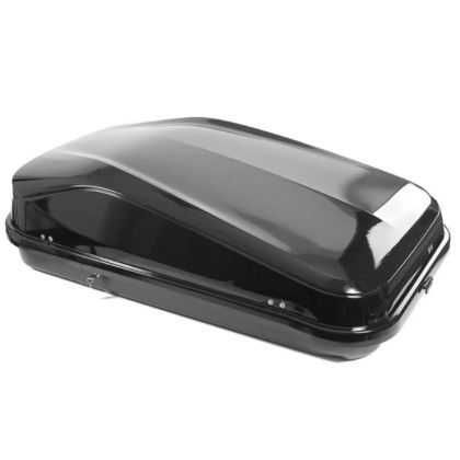 Автобокс Junior Easy 132x78x36cm с 85 mm крепежи,ключ, 320Л черен