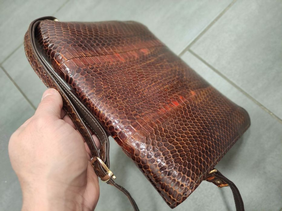 Питон / Кожена Чанта / Дамска Чанта