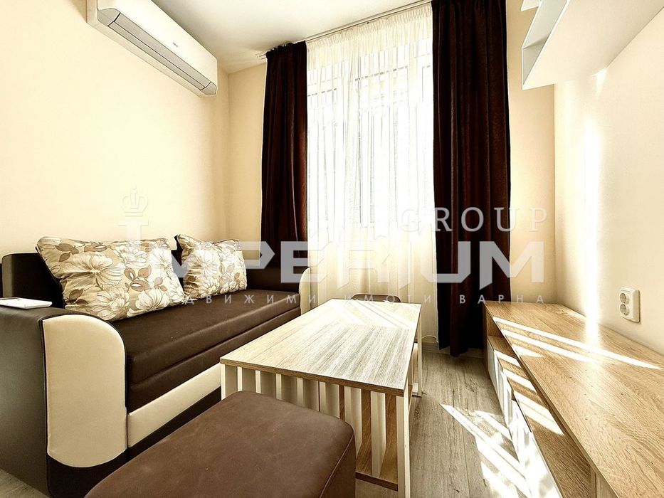 Дава се под наем Едностаен апартамент в Варна, Чаталджа - 40 кв.м за 408 € - Снимка #1