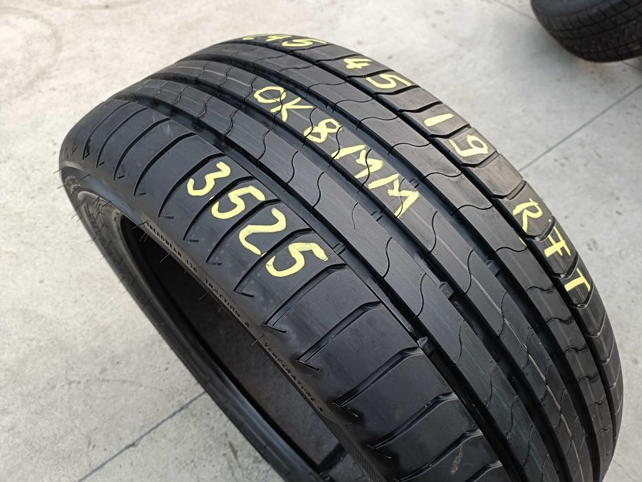 O anvelopa de vara 245 45 19 bridgestone turanza 6 run flat dot 3525