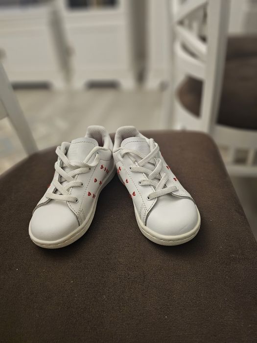 Adidași Adidas piele naturală