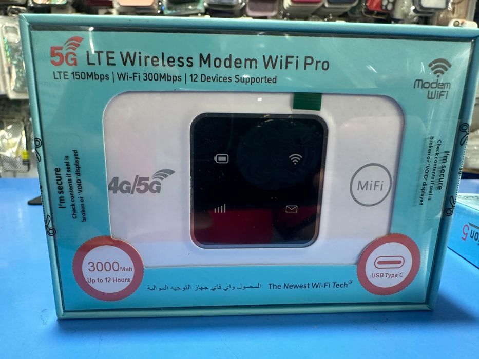 Карманный 5G роутер модем вайфай wifi