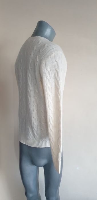 POLO Ralph Lauren Cable Wool / Cashmere Knit S НОВО ОРИГИНАЛ Mъжки  Пу