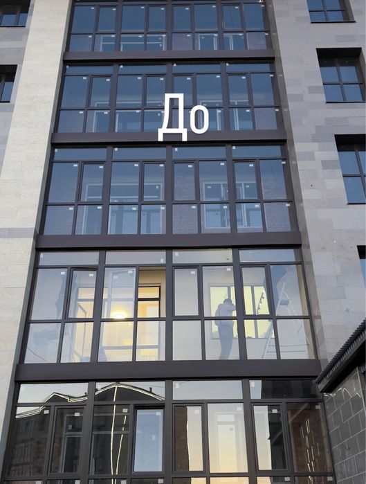 Тонировка окон, зданий