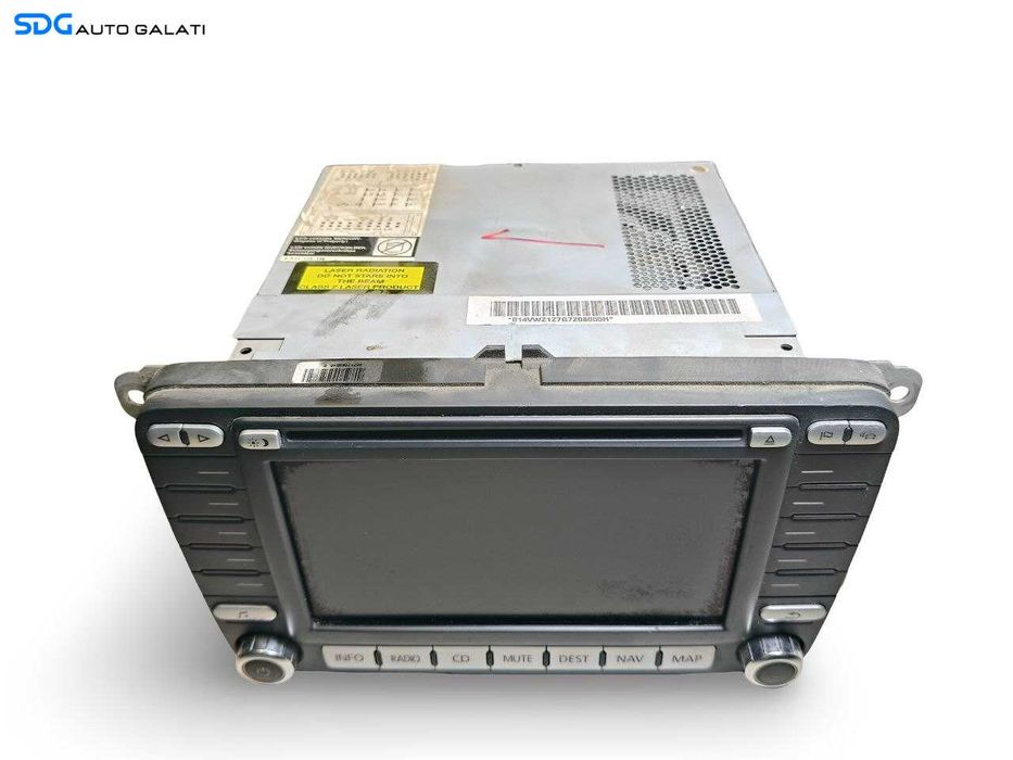 Unitate Radio CD Player Multimedia Navi Navigatie Map Volkswagen Passat B7 2010 - 2015 Cod 1K0035198C [LS0659]