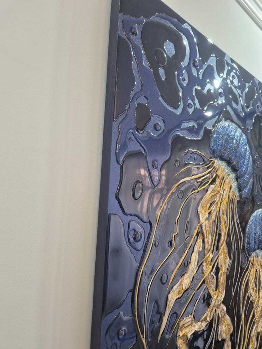 Интерьерная картина-барельеф "Медузы"