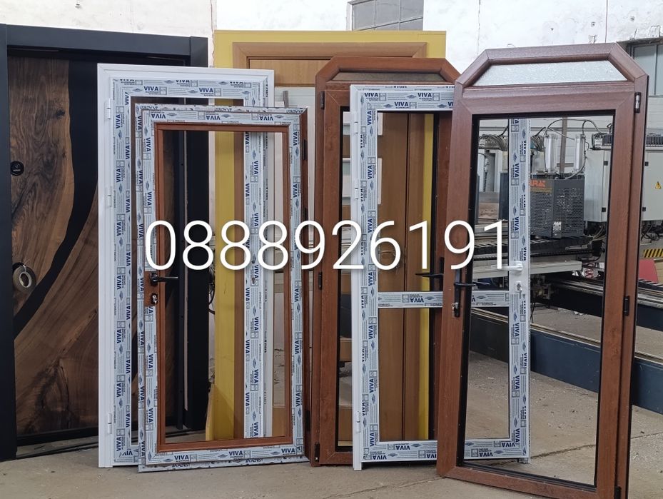 АЛУМИНИЕВА и PVC дограма,метални интериорни врати.