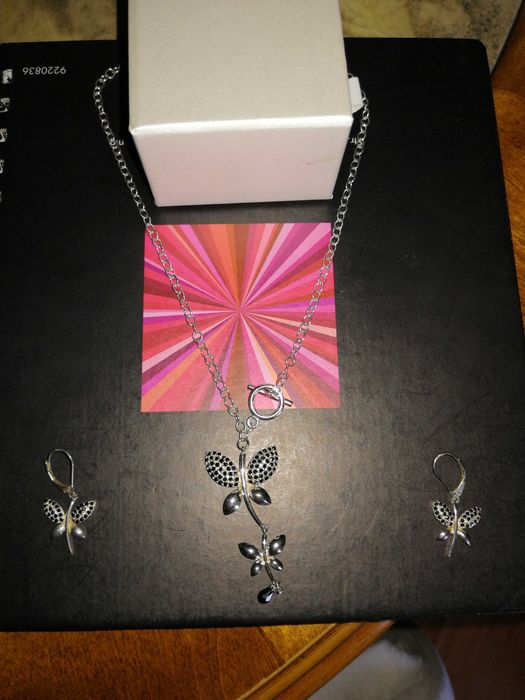 Vand set bijuterie argint