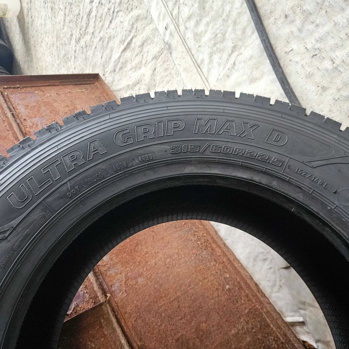 4 Нови гуми 315/60R22.5 Goodyear UltraGrip Max D 152/148L M+S 3PMFS