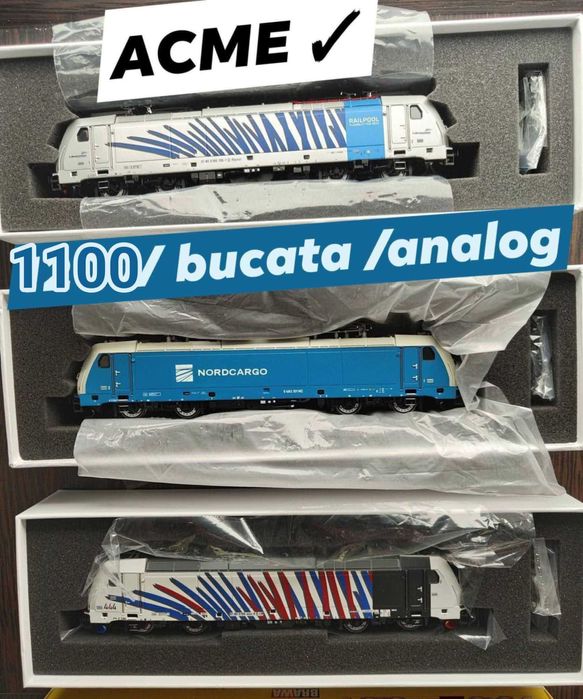Locomotive scara Ho trenuleț electric piko roco Acme digitale sunet