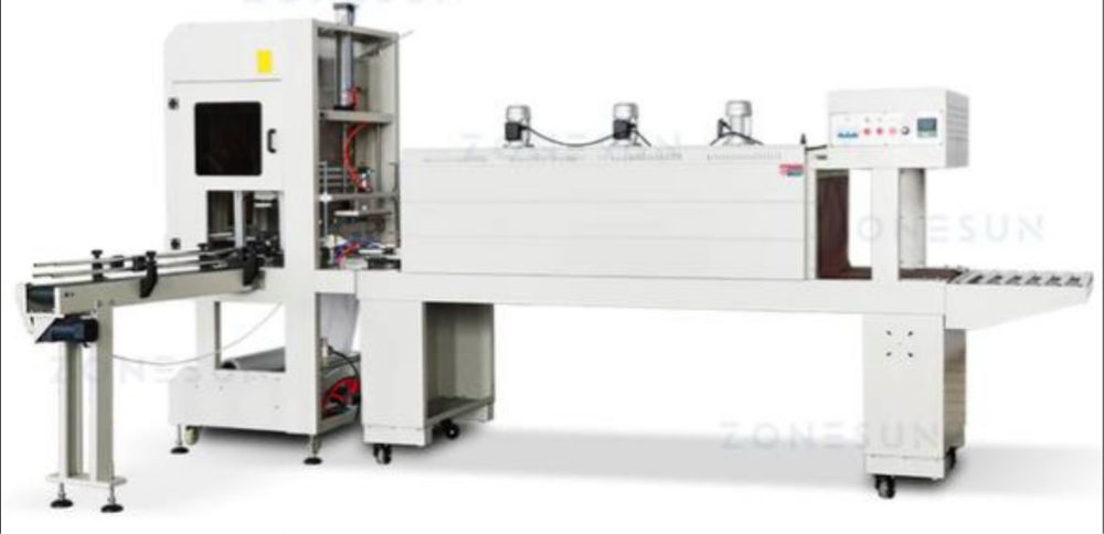 Термоусадочный автомат оборудование упаковка