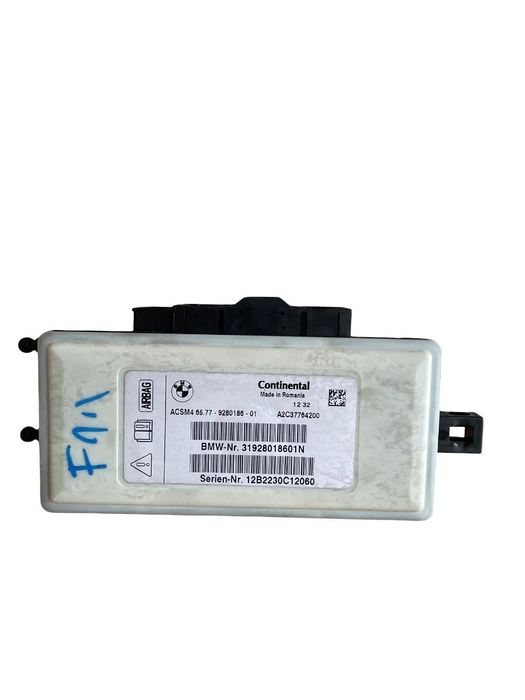 Modul/Unitate De Control Airbaguri Bmw 5 Vi Touring F11 2009 - > 9280186 01