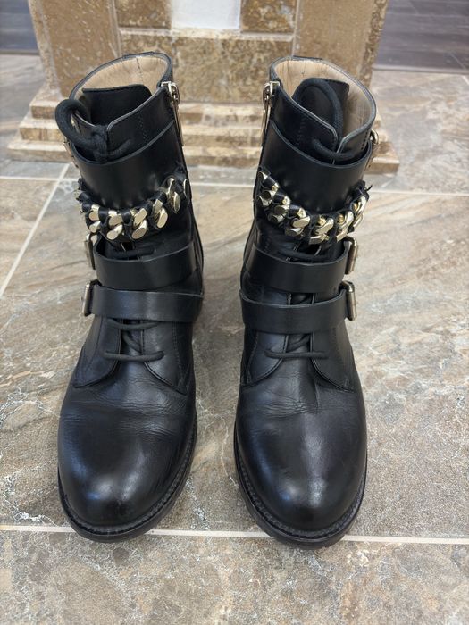 кожени боти Elisabetta Franchi