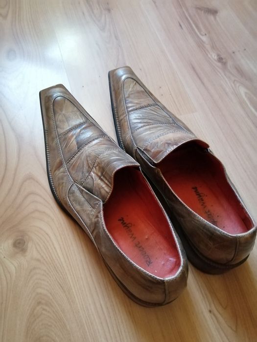 Pantofi Robert Wayne din piele crocodil mărimea 44