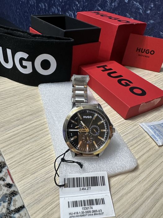 Hugo Boss multifunction watch.