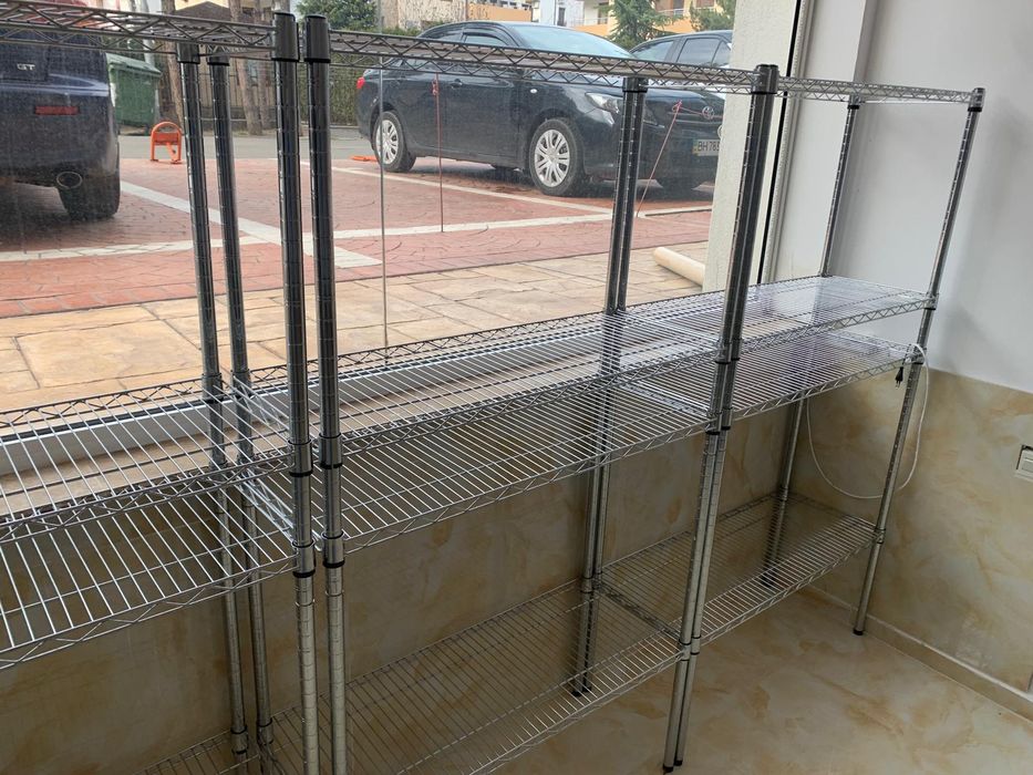 Стелаж металически на 4 нива за магазин или склад