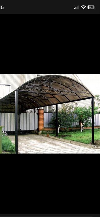 Изготовление навесов