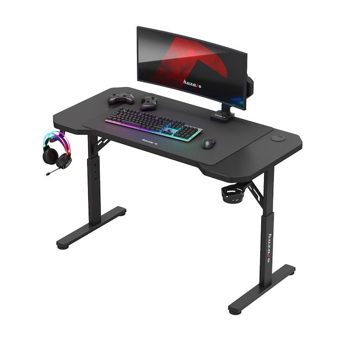 Birou De Gaming Huzaro Hero 2.6, cu mousepad, înălțime reglabilă