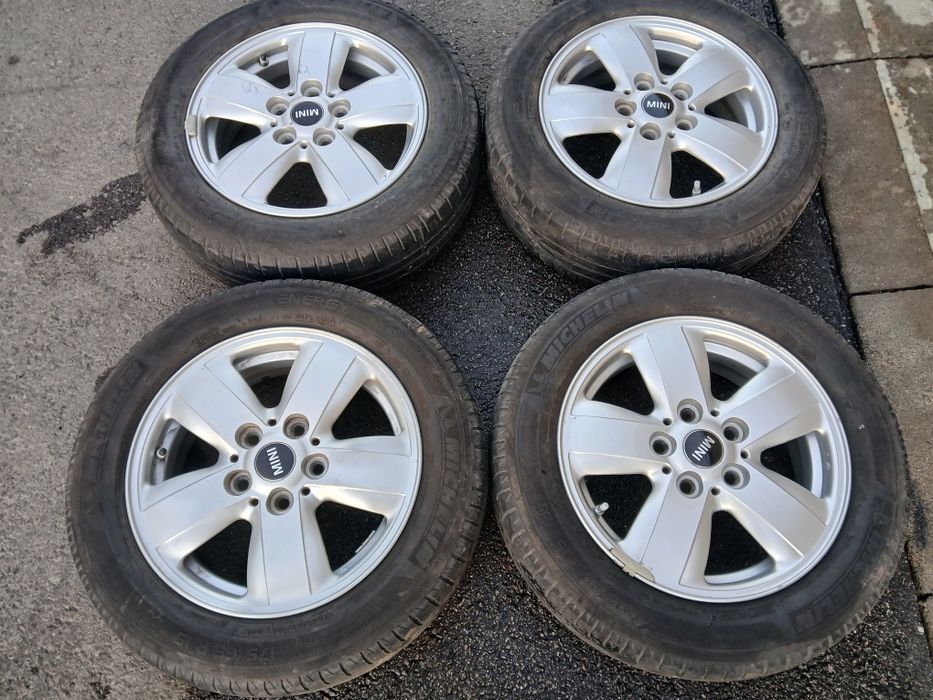 Оригинални Алуминиеви джанти 15цола   за Mini Cooper.5×112.мини купър. Audi a3.