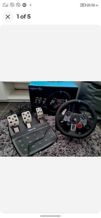 Геймърски Волан Logitech G29 G920 xbox one series ps4 PlayStation 5 PC
