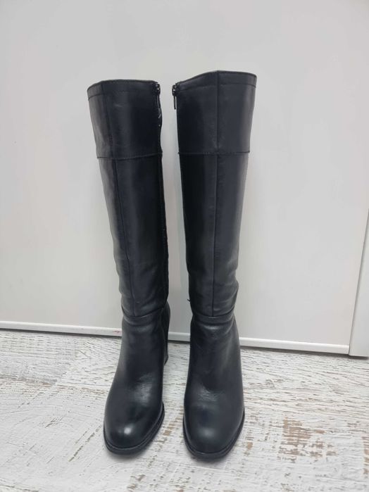 Nine West Ботуши естествена кожа 37.5 номер