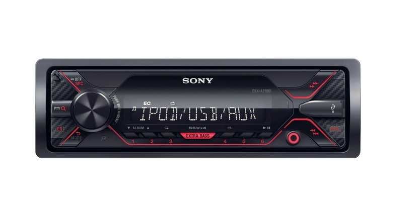 Radio MP3 Player auto Sony DSXA410BT, USB, Bluetooth, NFC, AUX, c Siri