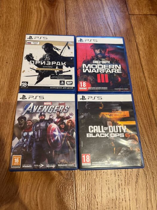 Игры на Sony playstation 5