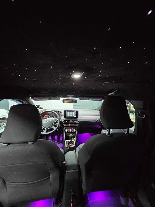 Material textil/alcantara retapitare Dacia + kit plafon instelat