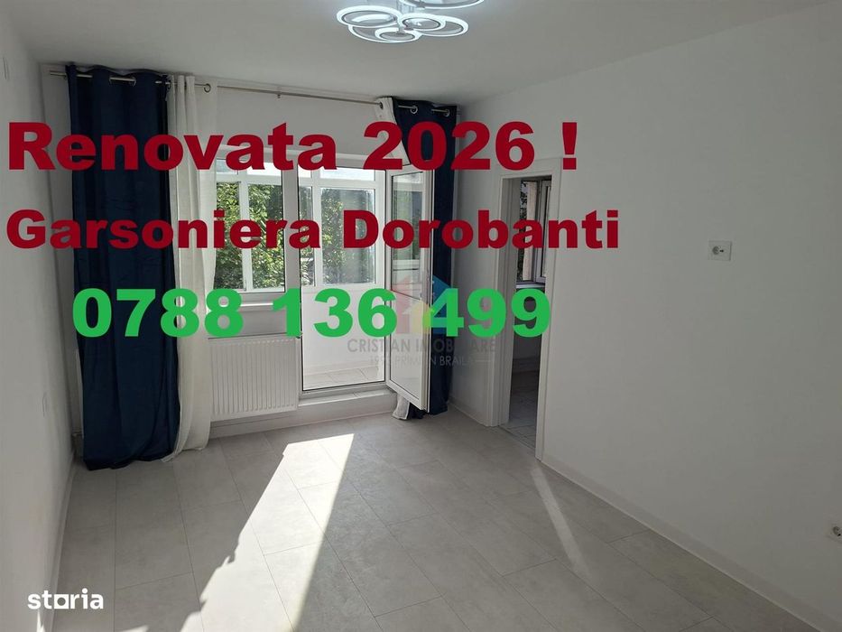 Renovata ! Garsoniera confort 1TAJ 2, Dorobantilor — fotografia 1