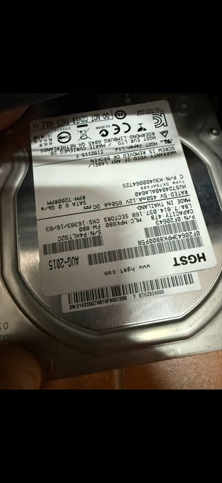 Hard Disk Hitachi HGST - 4TB - SATA 7200RPM 3.5” inch