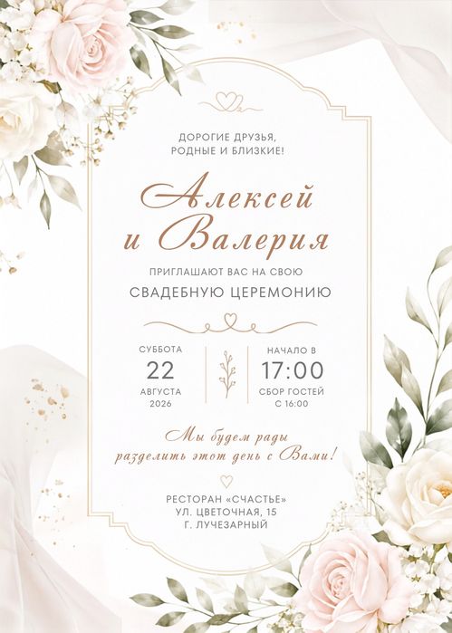 Шақыру/приглашения