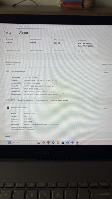 Laptop Acer Aspire 5 A517-53 - i7