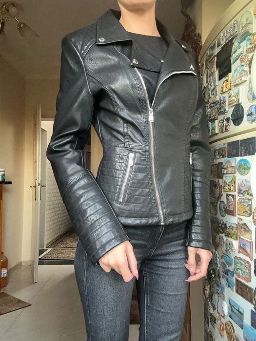 дамско яке - кожено