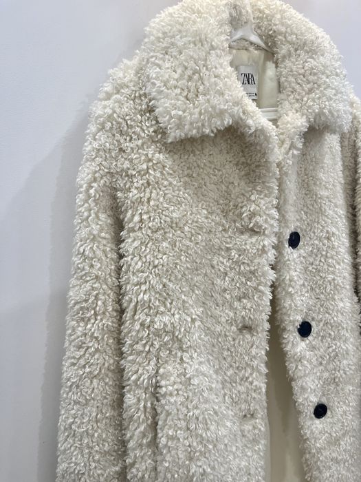 Тедди  шуба - Zara
