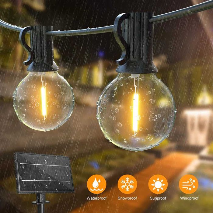 LED Гирлянди за градина 15м 20м 30м 45м