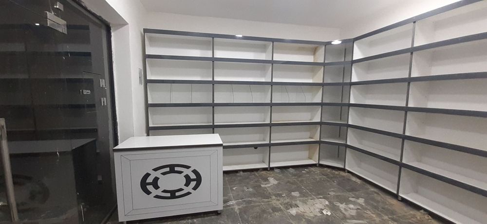 Ветрина (Стеллаж) дукон учун мебел. Do'kon uchun mebel.