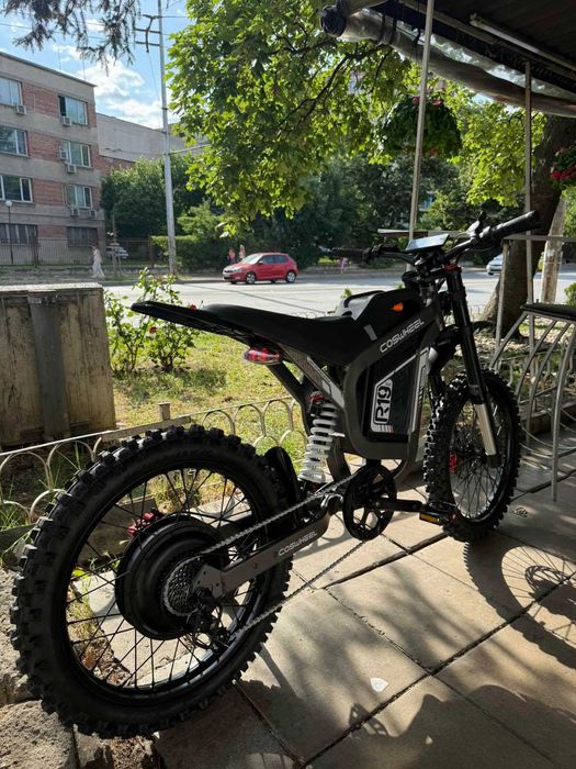 COSWHEEL R19 Upgrade – Електрически офроуд велосипед 72V 40Ah | Peak 9000W | Наличен