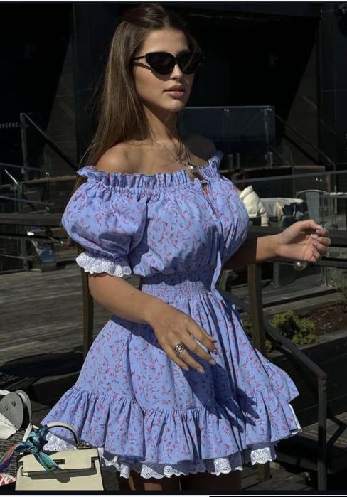 Женское платье крестьянка Новое