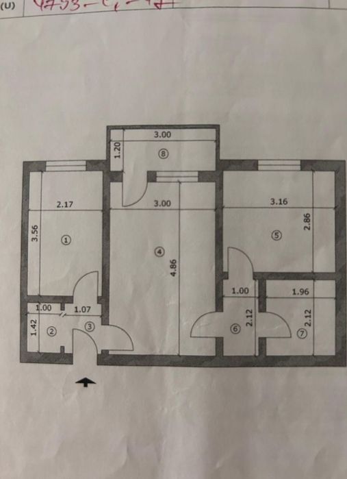 Apartament 2 camere Central Rm Sarat