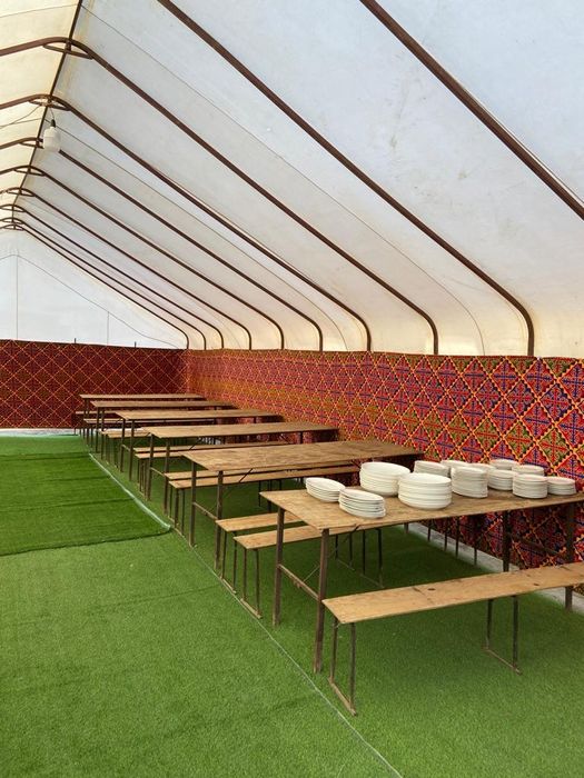 Аренда палаток и пасуда