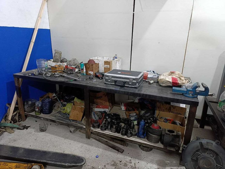 Темир стол / Стол промышленный металлический