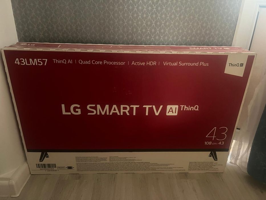 Продам телевизор LG 43LM57 новый