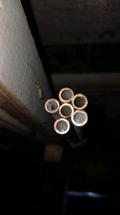 Медни тръби ф 6 на пръти 3м