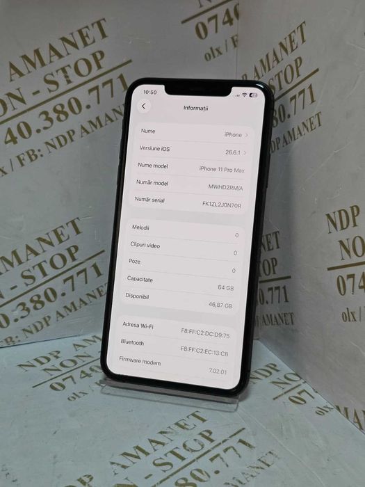 NDP Amanet Calea Mosilor 298 IPHONE 11 PRO MAX (60036)