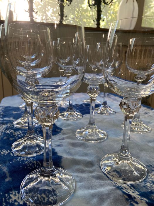 Бокалы для вина. хрусталь 12 шт