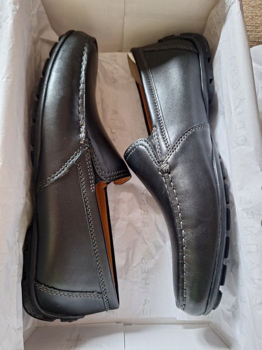 Мъжки кожени мокасини Geox